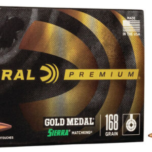 Federal Gold Medal Sierra Match King .308 Win 168gr BTHP