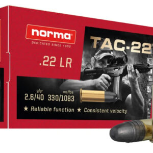 Norma TAC-22 .22LR 40gr
