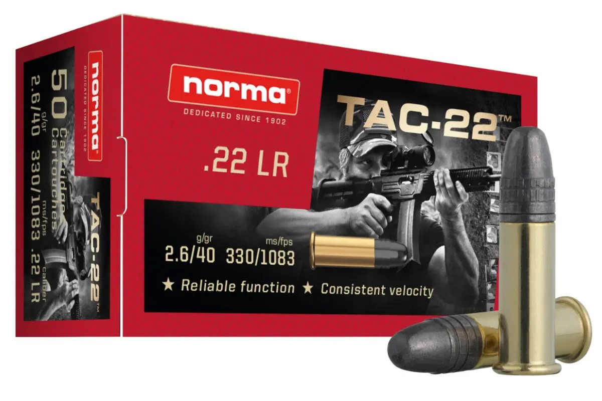 Norma TAC-22 .22LR 40gr