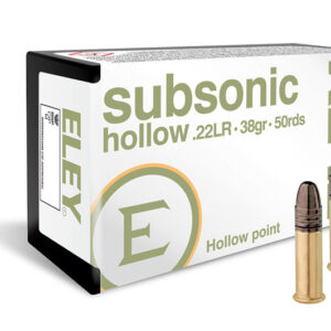 Eley Subsonic Hollow (500 Rounds)