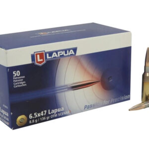 Lapua 6.5x47 Lapua / 8.8g (136 gr) Open Tip Match Scenar L