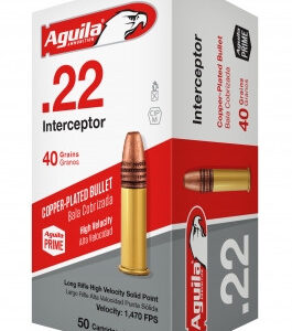 Aguila Interceptor 22LR 40gr High Velocity