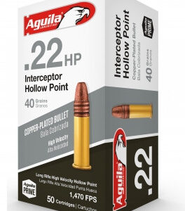 Aguila Interceptor HP 22LR 40gr High Velocity