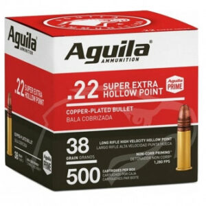 Aguila Super Extra Hollow Point HV .22LR