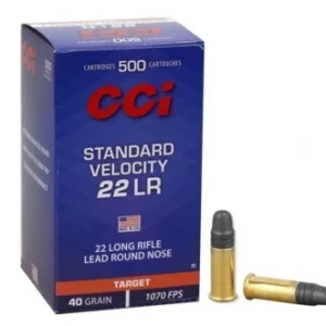 CCI Standard Velocity .22LR 500 RDS